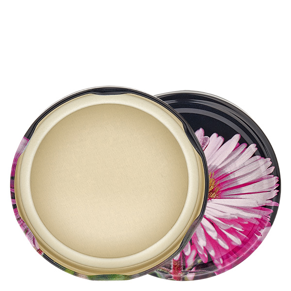 Coperchio Svitabile Metallico TO82 Per Barattoli – Diametro 82 Mm, Colore Dorato, Per Conservazione E Fai Da Te
