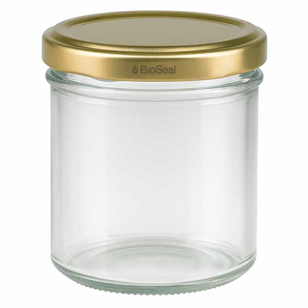 Bicchiere da 167 ml con coperchio BioSeal oro UNiTWIST