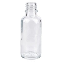 Flacone contagocce 30 ml ND 18 in vetro trasparente, flacone da farmacia Flacone contagocce 30 ml ND 18 in vetro trasparente, flacone da farmacia