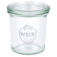 Mini barattolo a forma conica WECK 140 ml con tappo Mini barattolo a forma conica WECK 140 ml con tappo