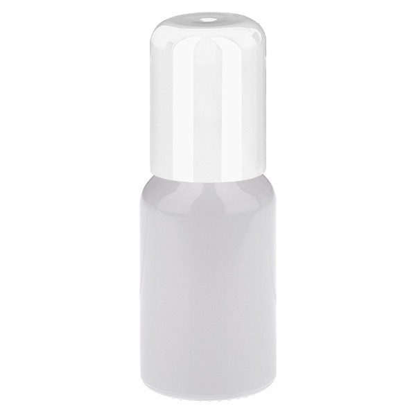 Flacone roll-on da 10 ml bianco STD WhiteLine UT18/10