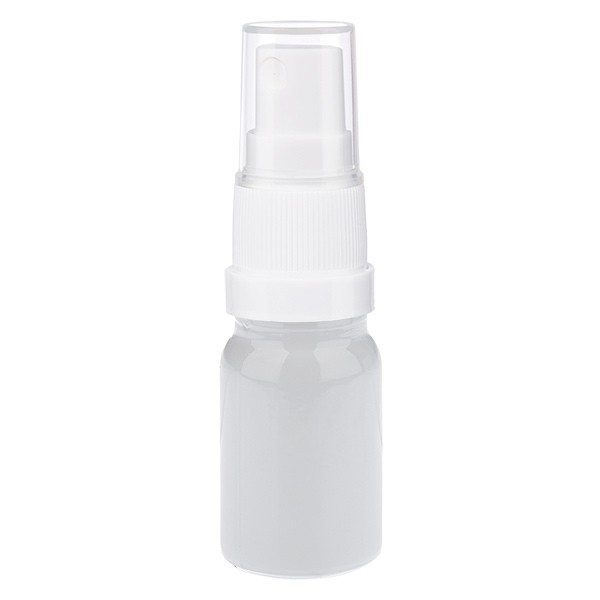 Flacone spray da 5 ml bianco/trasparente STD WhiteLine UT18/5