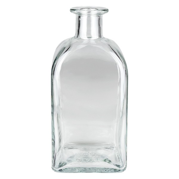 Flacone farmaceutico da 500 ml “Carre” senza tappo UNiTWIST®