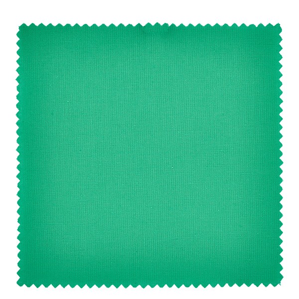 1 copertura in tessuto 150x150 mm verde per coperchio diametro 43-100 mm