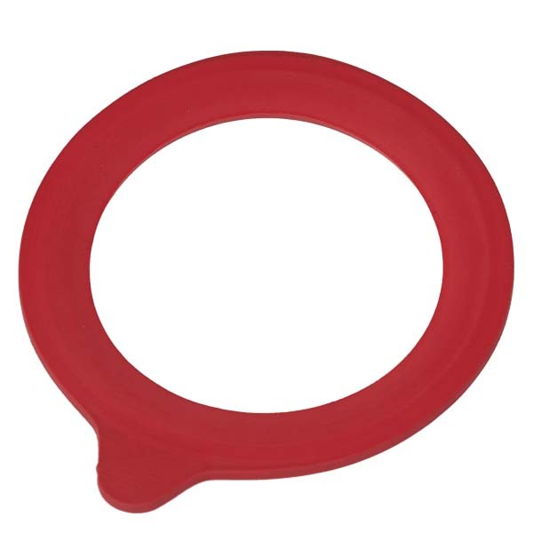 Anello in gomma colore rosso (2550) adatto a barattoli con chiusura ermetica 634 &amp; 1140 ml