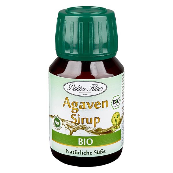 Succo concentrato d’agave bio 50 ml in bottiglia PET colore marrone