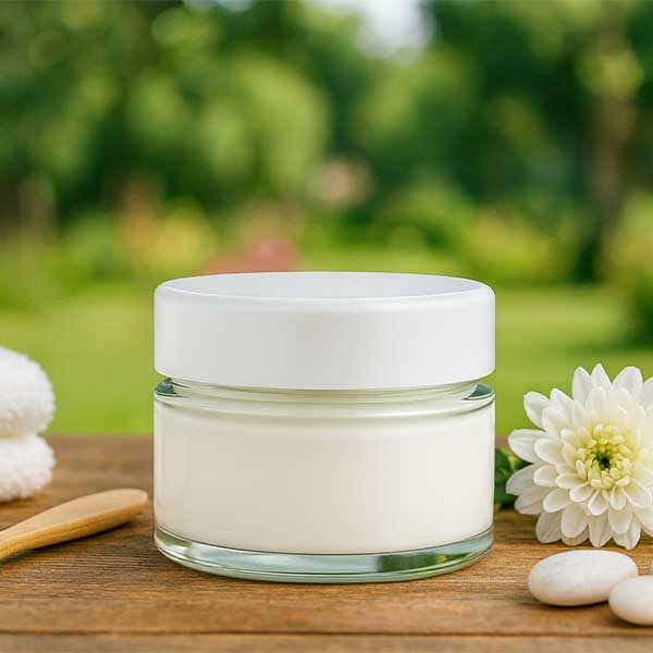 Haneye 2 Barattoli In Vetro Trasparente 200 Ml Con Coperchio Nero - Per Crema Viso, Polvere, Candele + Spatole Ed Etichette