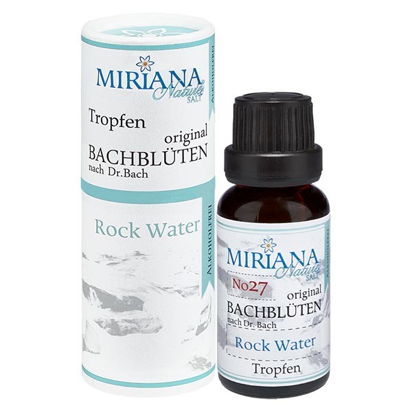 27 Rock Water, 20ml Essenz (Ohne Alkohol), MirianaNature