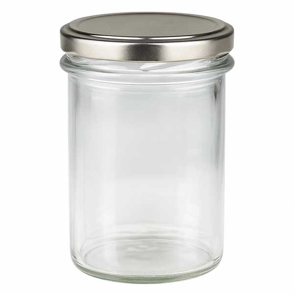 Bicchieri da 230 ml con coperchio BasicSeal argento UNiTWiST