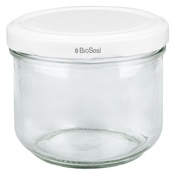 Bicchiere da 260 ml con coperchio BioSeal bianco UNiTWIST