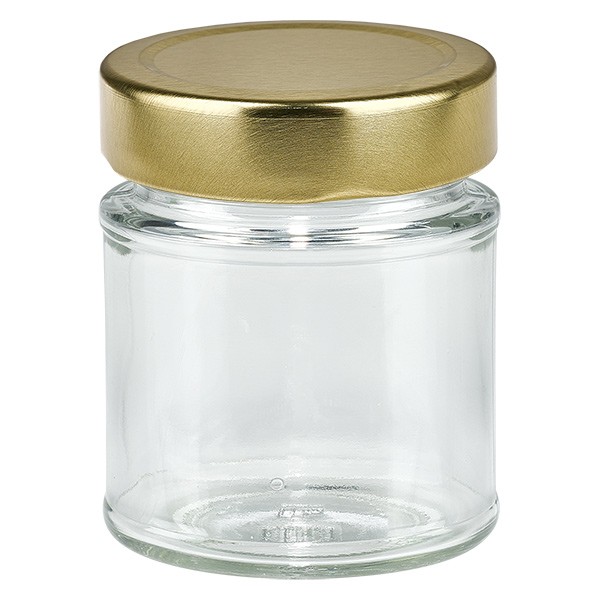 Bicchiere rotondo da 154 ml con coperchio BasicSeal oro profondo UNiTWiST