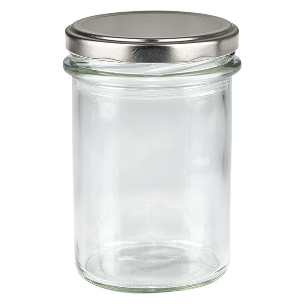 Bicchieri da 230 ml con coperchio BasicSeal argento UNiTWiST