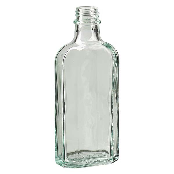 Bottiglia Meplat 125 ml colore bianco con imboccatura DIN 22