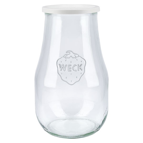 Barattolo a forma di tulipano WECK 2700 ml con tappo salvafreschezza