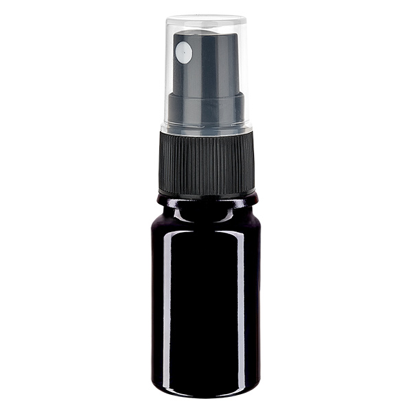 Miron Violettglas Sprühflasche 100 Ml – Lichtschützend, Mit Pumpzerstäuber, Für Öle & Tinkturen