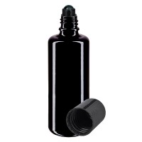 Flacone per deodorante stick in vetro viola 100 ml, roll-on vuoto Flacone per deodorante stick in vetro viola 100 ml, roll-on vuoto