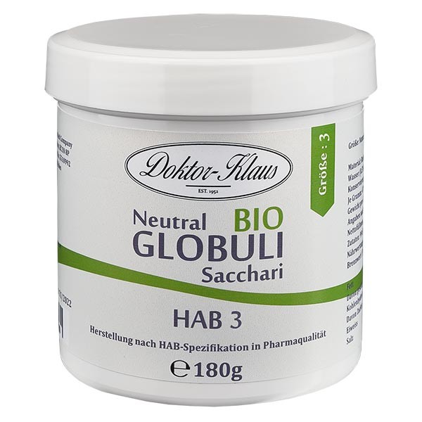 Granuli neutri bio HAB3 180 g da 100% puro saccarosio