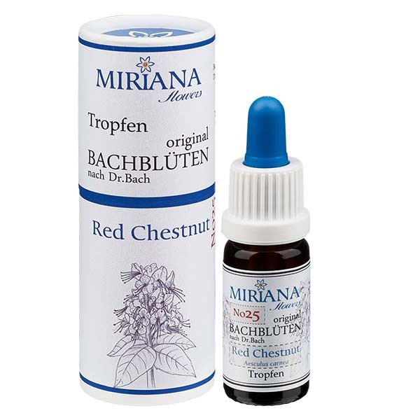 25 Red Chestnut, 10ml Essenz, MirianaFlowers