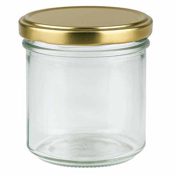 Bicchiere da 167 ml con coperchio BasicSeal oro UNiTWIST