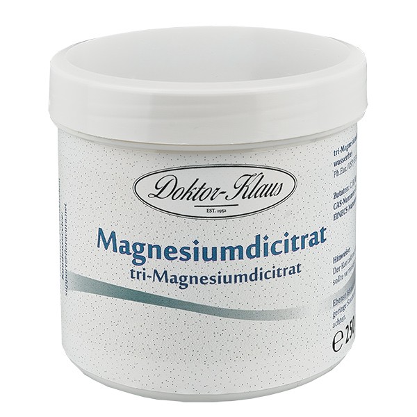 250 g di tri-magnesio dicitrato anidro Doktor-Klaus