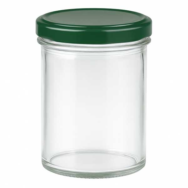 Bicchiere da 350 ml + coperchio BasicSeal verde UNiTWIST