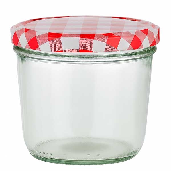 Bicchiere da 230 ml + coperchio BasicSeal rosso/bianco UNiTWiST