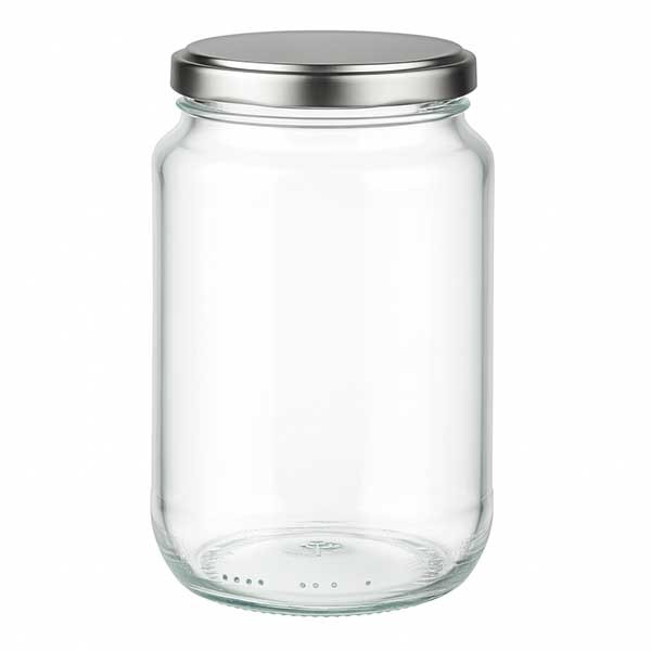 Bicchiere rotondo da 375 ml con coperchio BasicSeal argento UNiTWiST