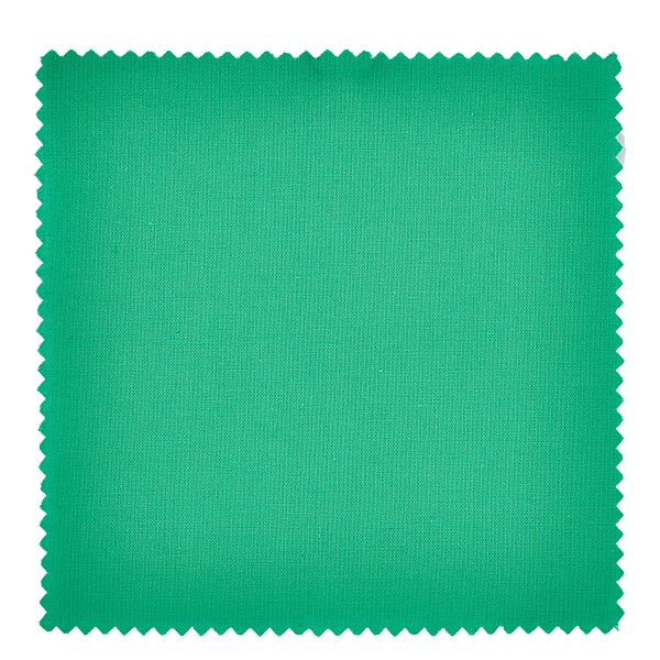 1 copertura in tessuto 120x120 mm verde per coperchio diametro 43-100 mm