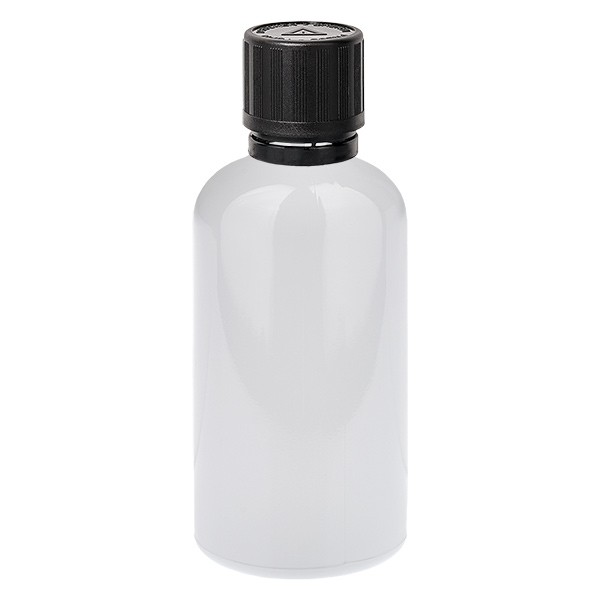 Flacone contagocce da 100 ml, 1 mm, s. OV KiSi Bli WhiteL. UT18/100