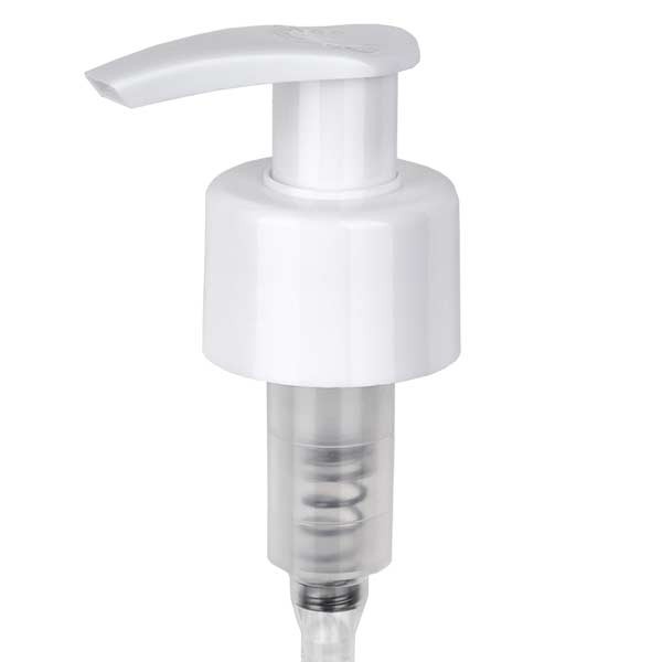 Dosatore a pompa colore bianco 28 mm per flaconi per medicinali, standard