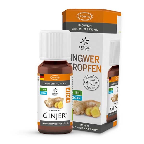 Ingwertropfen GINJER® Forte 20ml von Lemon Pharma