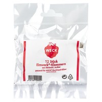 12 clip per barattoli da conserva WECK 12 clip per barattoli da conserva WECK