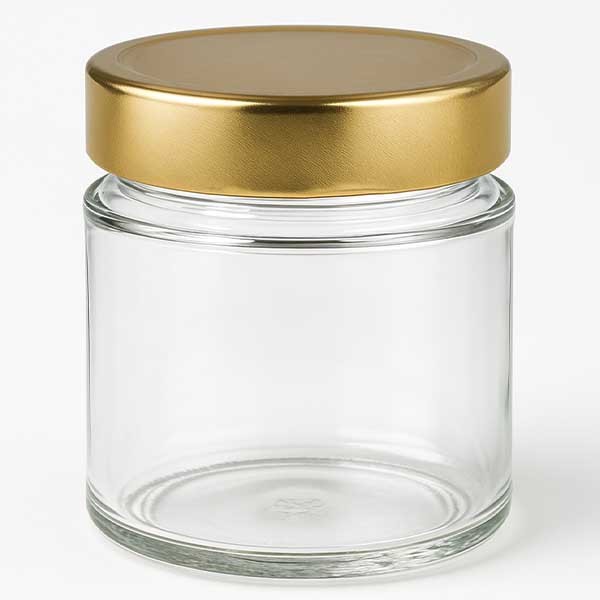 Bicchiere rotondo da 135 ml con coperchio BasicSeal oro profondo UNiTWiST