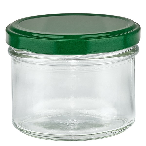 Bicchiere da 225 ml + coperchio BasicSeal verde UNiTWIST