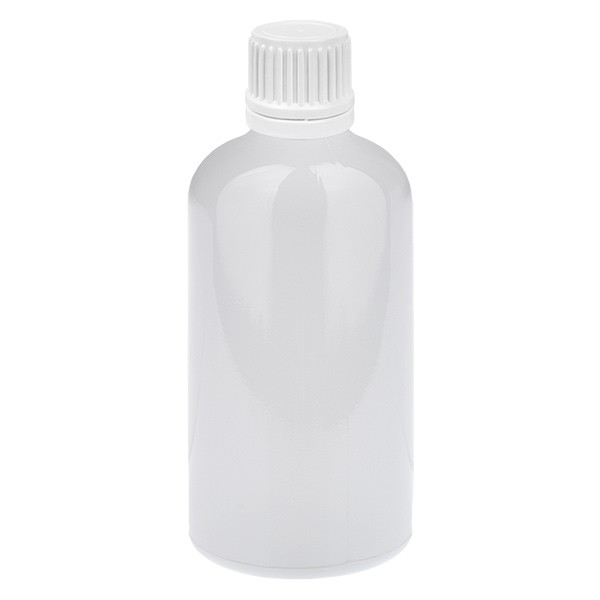 Flacone contagocce da 100 ml 0,7 mm bianco OV WhiteLine UT18/100