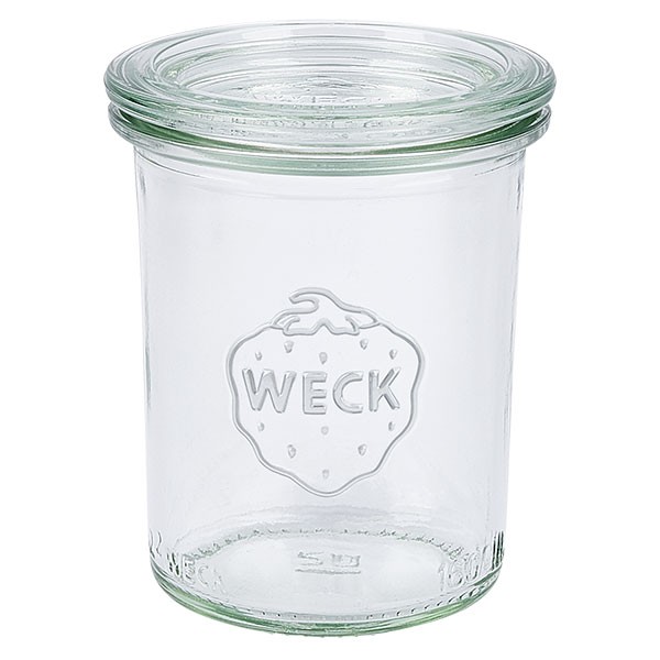 Mini barattolo a forma conica WECK 160 ml con tappo