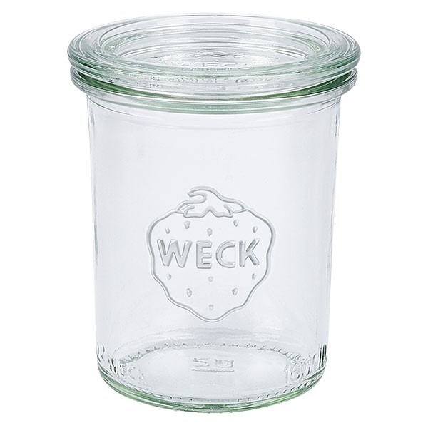 Mini barattolo a forma conica WECK 160 ml con tappo