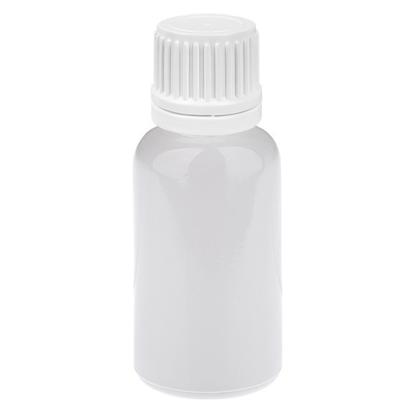 Flacone contagocce da 20 ml 0,7 mm bianco OV WhiteLine UT18/20