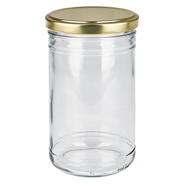 Bicchiere da 1053 ml con coperchio BasicSeal oro UNiTWIST