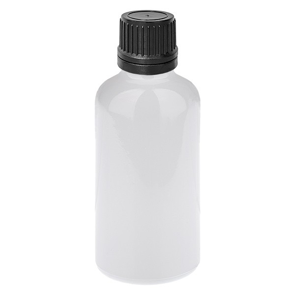 Flacone contagocce da 50 ml 1 mm nero OV WhiteLine UT18/50
