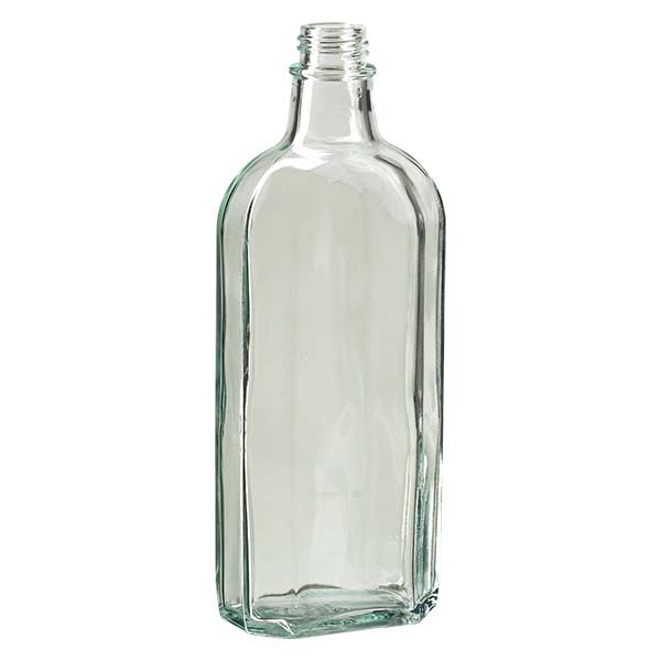 Bottiglia Meplat 250 ml colore bianco con imboccatura DIN 22