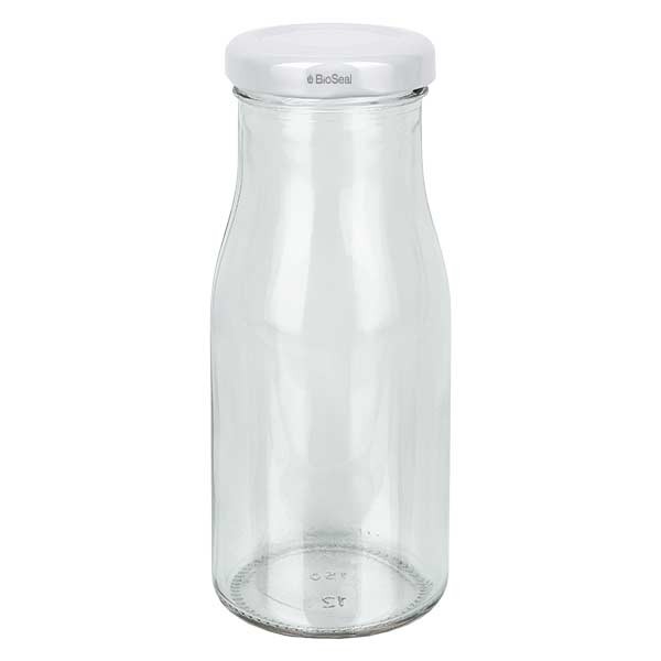 UNiTWIST Bottle150 con coperchio bianco TO43 BioSeal