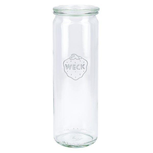 Barattolo a forma cilindrica WECK 600 ml con tappo