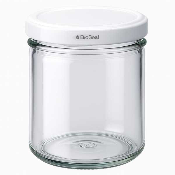 Bicchieri da 167 ml con coperchio BioSeal bianco UNiTWiST