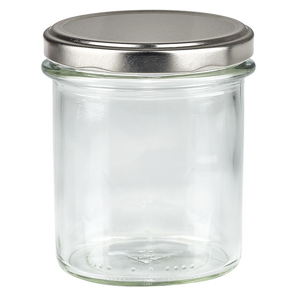 Bicchiere da 350 ml con coperchio BasicSeal argento UNiTWiST
