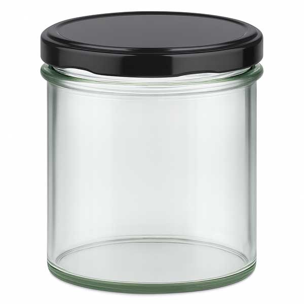 Bicchiere da 350 ml con coperchio BasicSeal nero UNiTWiST