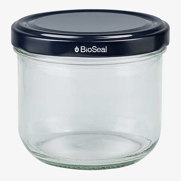 Architrave UNiTWIST 260 con nero. Coperchio TO82 BioSeal