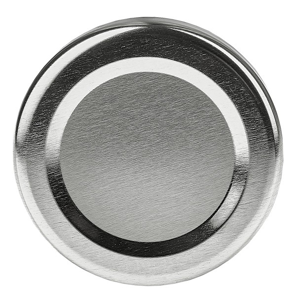 Coperchio BasicSeal da 66 mm argento (TO66deep) UNiTWIST