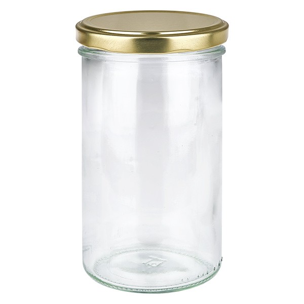 Bicchiere da 277 ml con coperchio BasicSeal oro UNiTWIST