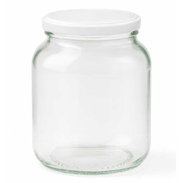 Bicchiere ovale da 370 ml con coperchio BasicSeal argento UNiTWIST